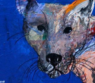 Feli    Tecnica mixta sobre cartro    47x38   any 2011